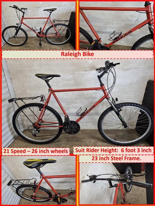 Buy & Sell Oldbury Sandwell - Photos for Raleigh Bike - 21 Speed – 26 inch wheels.