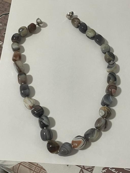 Buy & Sell Upper Edmonton North London - Photos for Vintage chunky agate necklace