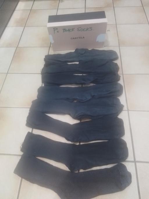 Buy & Sell Aldridge Walsall - Photos for 8 PAIR LADIES BLACK SOCKS