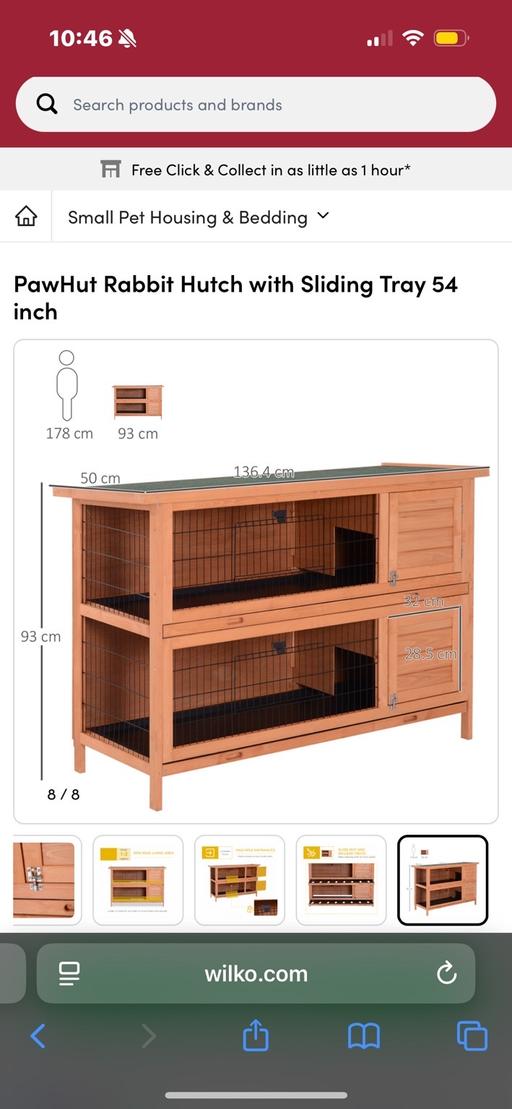 Buy & Sell Manvers Rotherham - Photos for Animal hutch with pull out trays