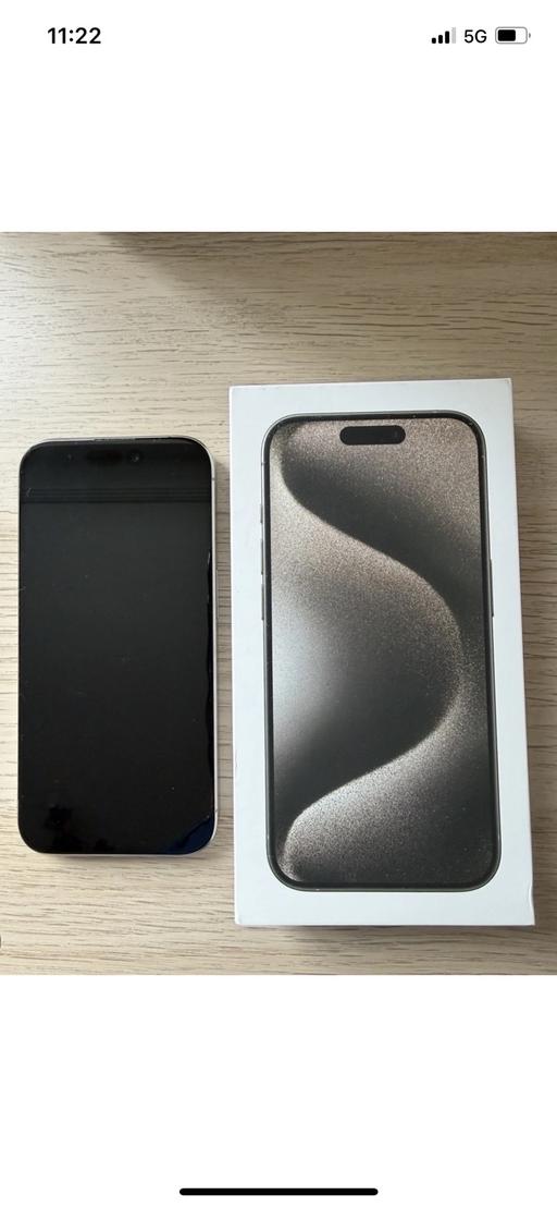 Buy & Sell Small Heath Birmingham - Photos for iPhone 15 Pro 128gb 87% BH as new boxed