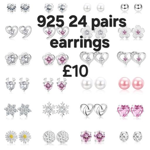 Buy & Sell Staincliffe Kirklees - Photos for Brand New 24 pack 925 earrings