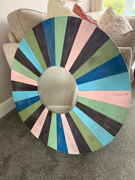 Buy & Sell Bilbrook South Staffordshire - Photos for INDIAN BOAT WOOD MIRROR