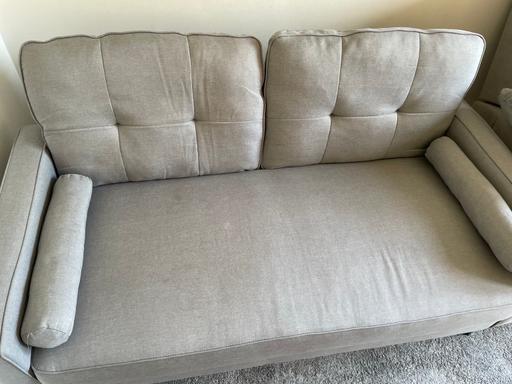 Buy & Sell Loxford East London - Photos for Grey Two Seater Sofa Loveseat