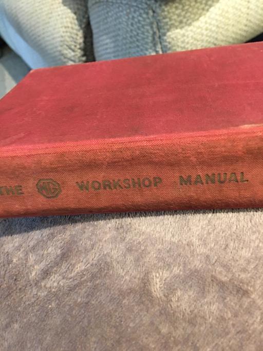 Vehicles Quorn Charnwood - Photos for MG Workshop Manual. 6th edition.1957.