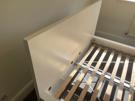 Buy & Sell Loxford East London - Photos for IKEA MALM Standard Double Bed - White