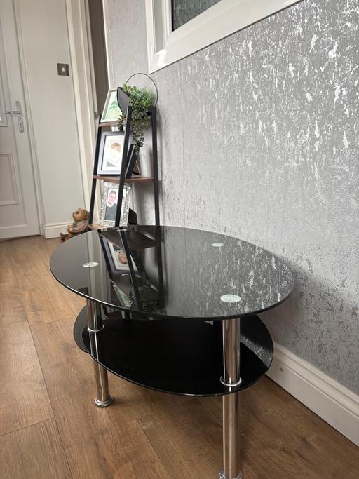 Buy & Sell Wordsley Dudley - Photos for black glass coffee table/tv stand