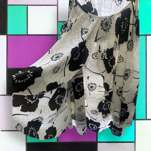 Buy & Sell Notting Hill West London - Photos for Black & white 2 layer dress UK22