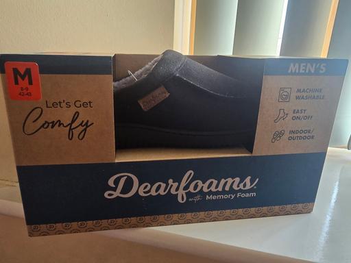 Buy & Sell Weoley Castle Birmingham - Photos for NEW size 8-9 mens Dearfoam slippers