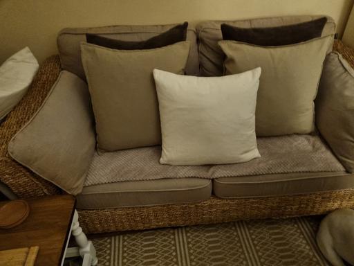 Buy & Sell Hunsworth Kirklees - Photos for next two seater wicker couch