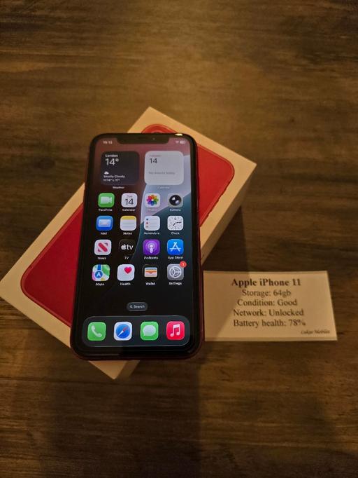 Buy & Sell Leicester Leicestershire - Photos for Apple iPhone 11 (78%)