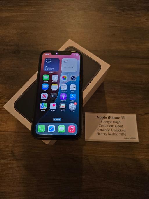 Buy & Sell Anstey Charnwood - Photos for Apple iPhone 11 (78%, black)