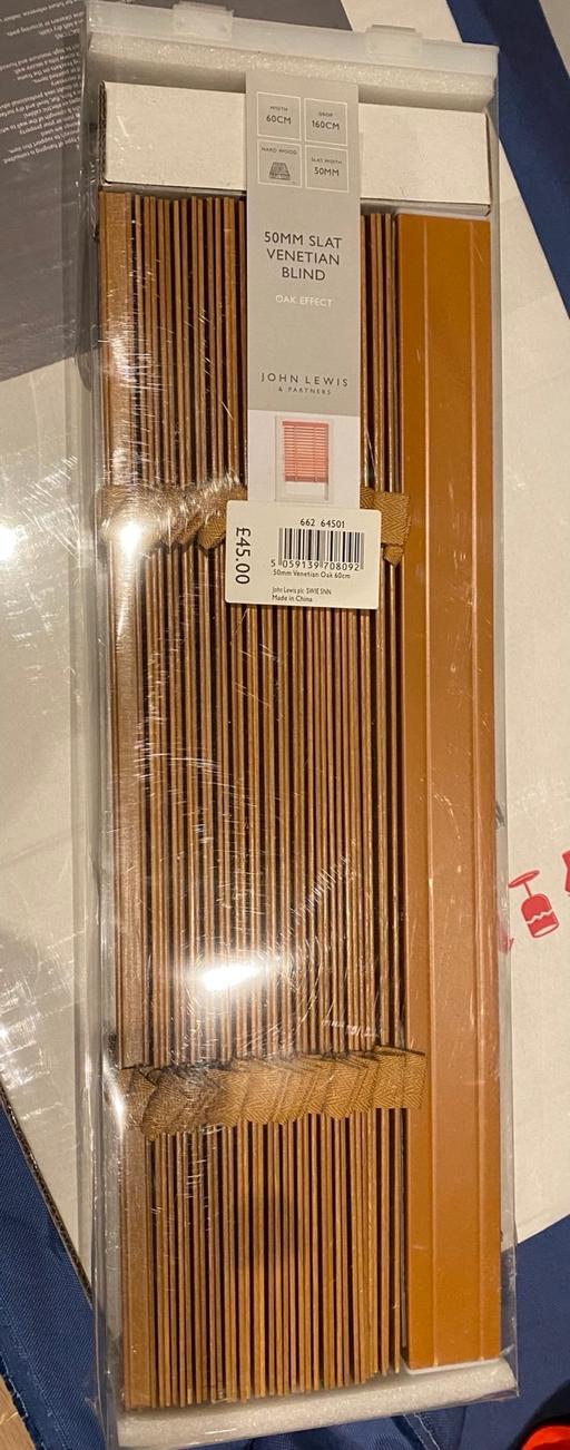 Buy & Sell Perry Barr Birmingham - Photos for 5x John Lewis hardwood 50 mm slat blinds