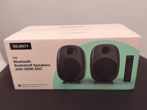 Buy & Sell Ilford Redbridge - Photos for D80 Bluetooth Bookshelf Speakers:New | Sealed