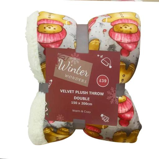 Buy & Sell Longsight Manchester - Photos for Christmas velvet plush throw