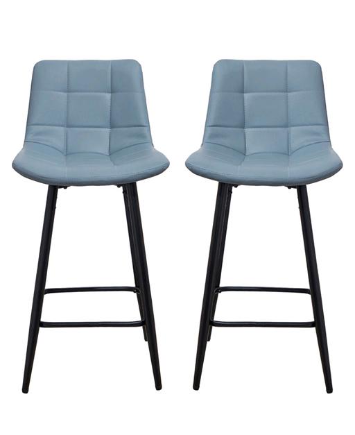 Buy & Sell New Shires Industrial Estate Birmingham - Photos for Set of 2 Tall Breakfast Stools PU Leather Sea