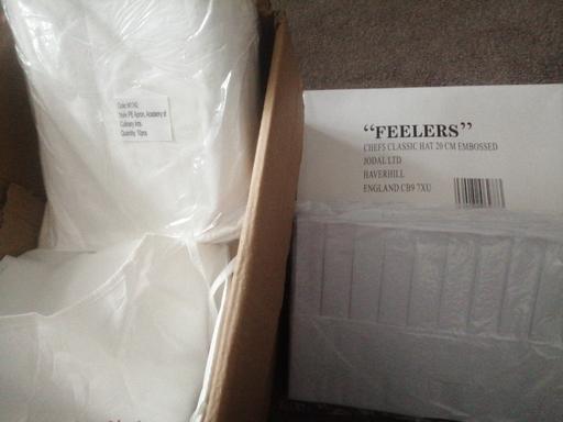 Buy & Sell Heath Town Wolverhampton - Photos for New box of chef hats and aprons FREE