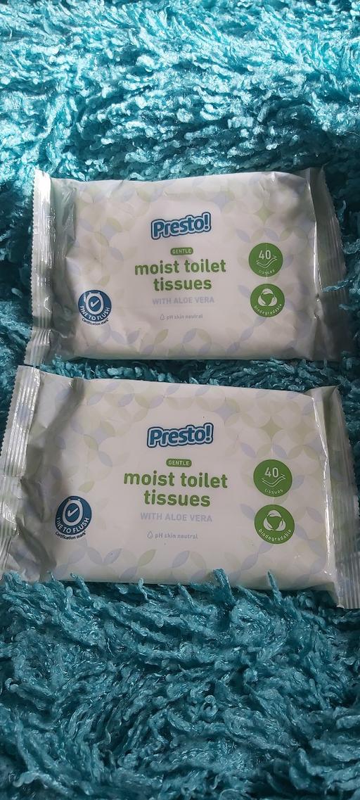 Buy & Sell Asfordby Hill Melton - Photos for 2 x packets of moist toilet tissues