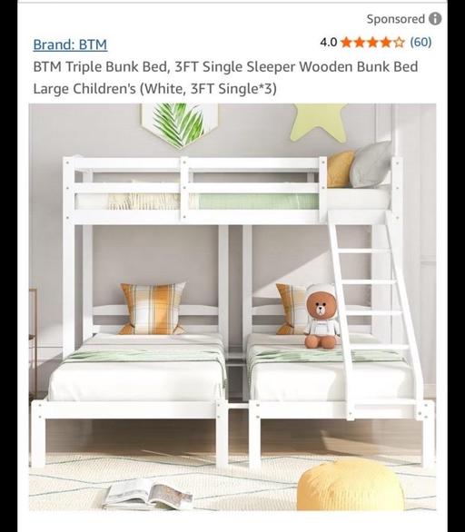 Buy & Sell Bloxwich Walsall - Photos for Triple bunk bed