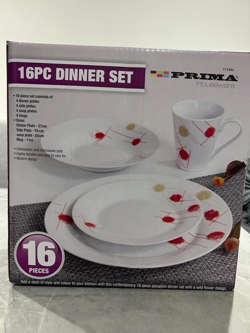Buy & Sell - Photos for 16 piece dinner set