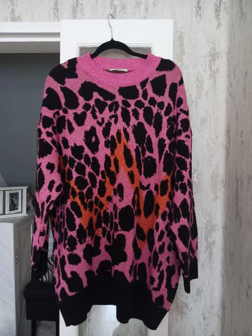 Buy & Sell Hornchurch Havering - Photos for thick knitted leopard print jumper