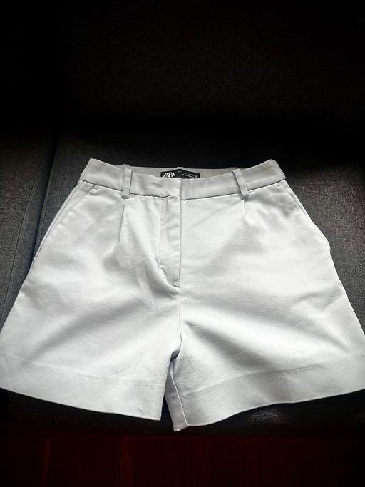 Buy & Sell Croydon Croydon - Photos for ZARA Women’s Tailored Shorts Light Blue (S)