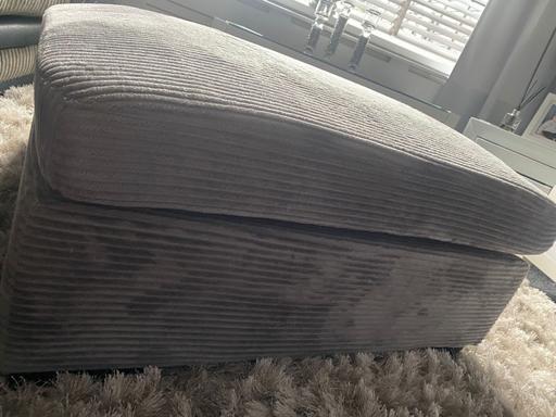 Buy & Sell Worsley Salford - Photos for Grey cord foot stool