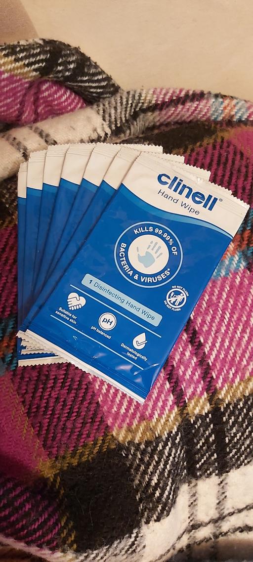 Buy & Sell Asfordby Hill Melton - Photos for 7 x Clinell disinfectant hand wipes