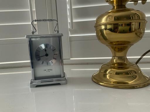 Buy & Sell Billinge Saint Helens - Photos for Carriage clock and brass lamp