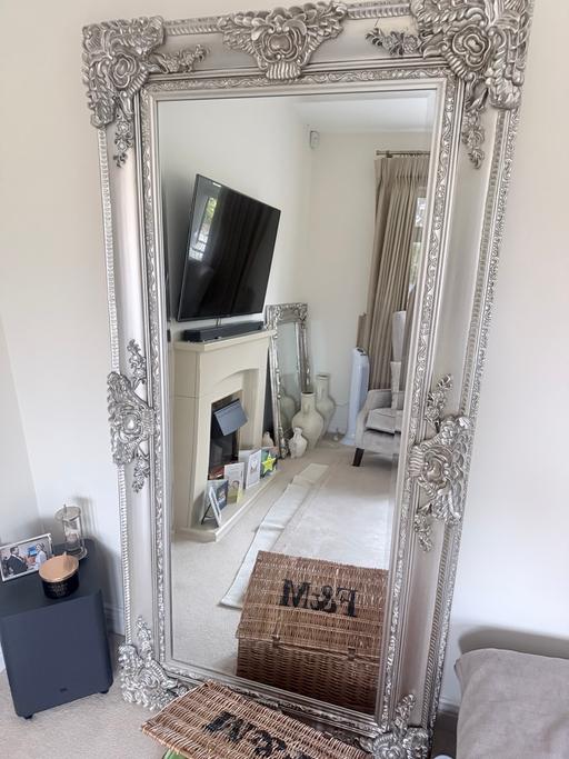 Buy & Sell Potters Bar Hertsmere - Photos for Tall Matt silver mirror