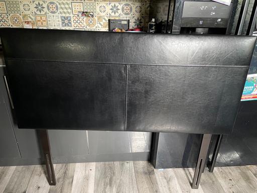 Buy & Sell Kingswinford Dudley - Photos for Black Faux Leather Headboard