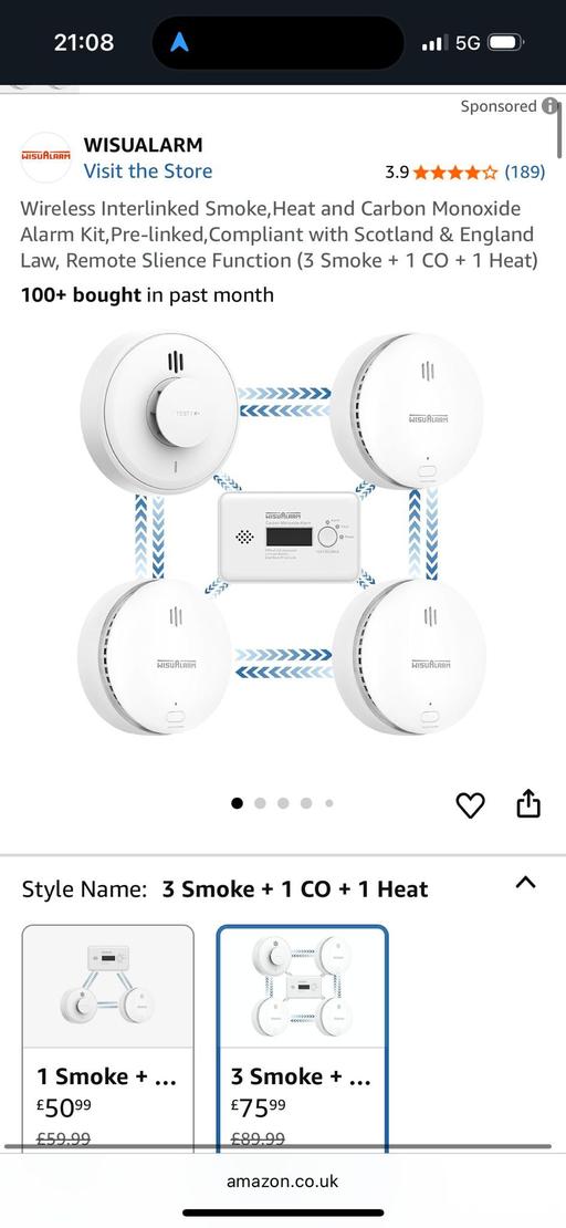 Buy & Sell Yardley Wood Birmingham - Photos for Smoke alarm