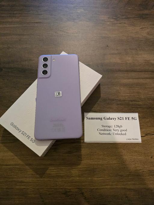 Buy & Sell Anstey Charnwood - Photos for Samsung Galaxy S21 FE 5G (Lavender)