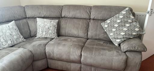 Buy & Sell Telford Telford and Wrekin - Photos for Moreno Fabric Power Recliner Corner Sofa