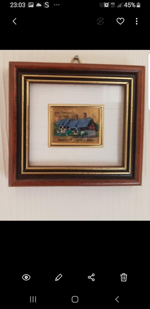 Buy & Sell Cookley Wyre Forest - Photos for Miniature picture of Anne Hathaways Cottage