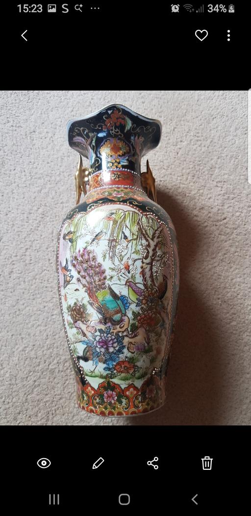 Buy & Sell Cookley Wyre Forest - Photos for Vintage Oriental Vase