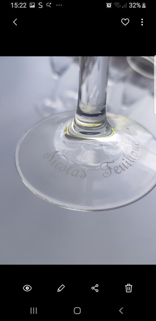 Buy & Sell Lea Castle Wyre Forest - Photos for Nicolas Feuillatte Champagne Flutes