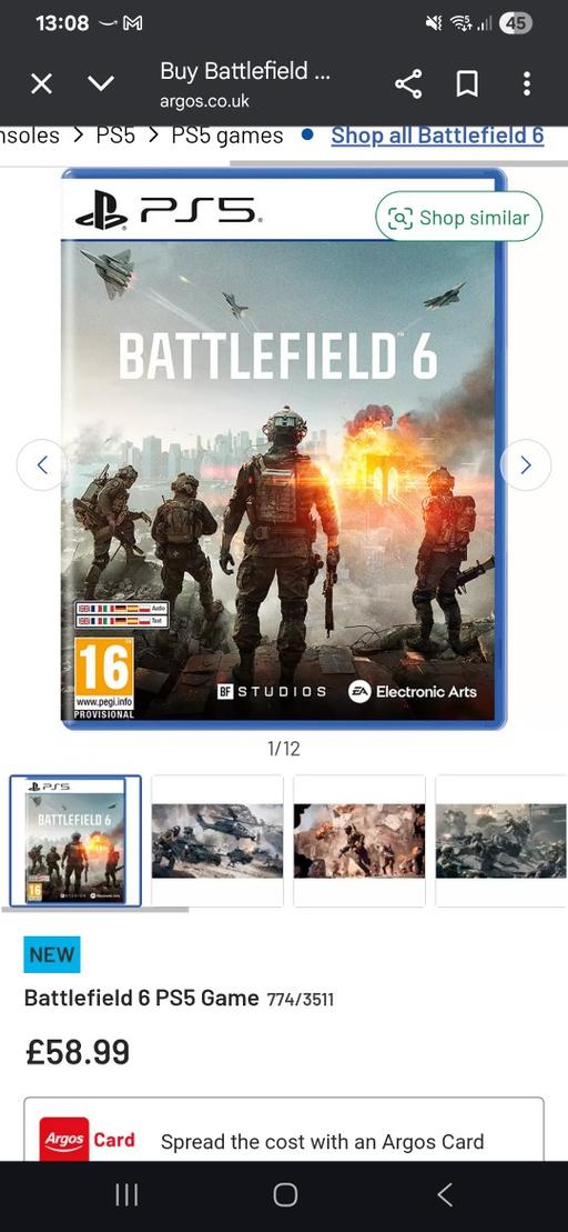 Buy & Sell Beoley Redditch - Photos for Battlefield 6 PS5