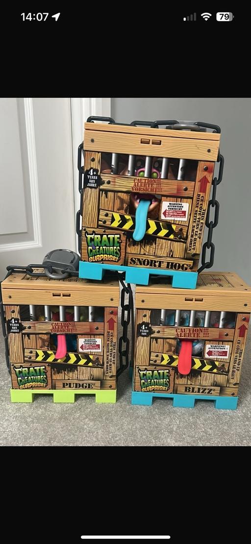 Buy & Sell Himley South Staffordshire - Photos for Crate Creatures x3