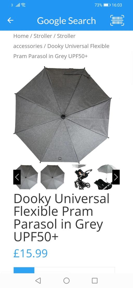Buy & Sell Heath Town Wolverhampton - Photos for New Dooky stroller parasol & umbrella