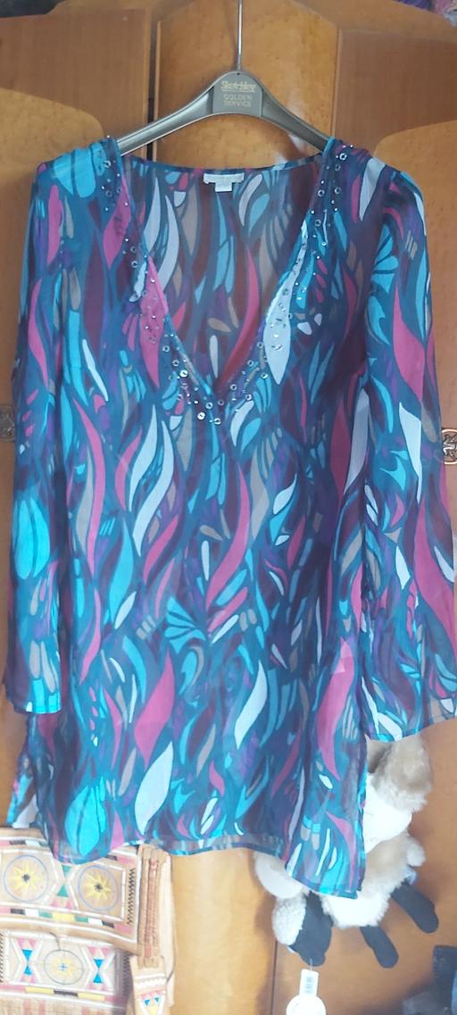 Buy & Sell Asfordby Hill Melton - Photos for Like new Accessorize 12/14 ♡chiffon tunic top