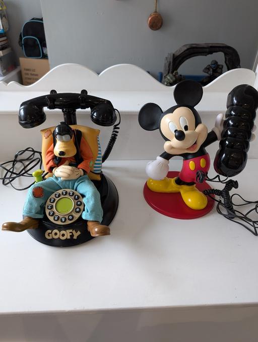 Buy & Sell Woodsetton Dudley - Photos for 2 Disney character novelty telephones