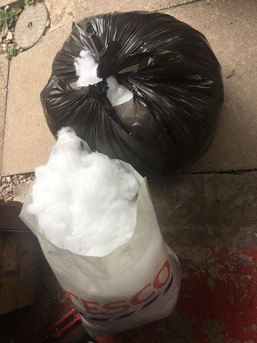 Buy & Sell Bentley Walsall - Photos for Black bag of brand new cushion stuffing.