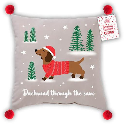 Buy & Sell Folkestone and Hythe Kent - Photos for Dachshund Christmas Cushion.