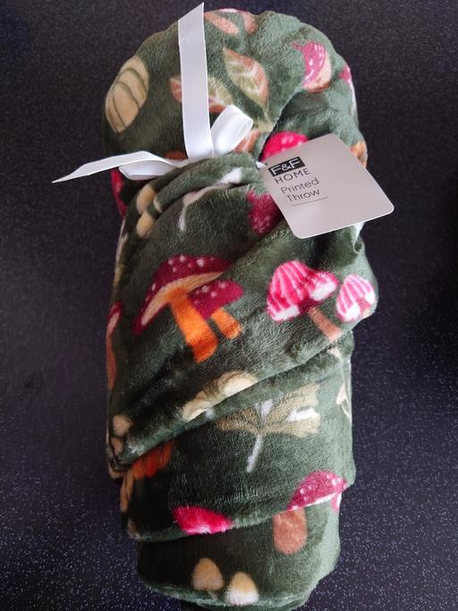 Buy & Sell Woodthorpe Charnwood - Photos for Green home printed throw