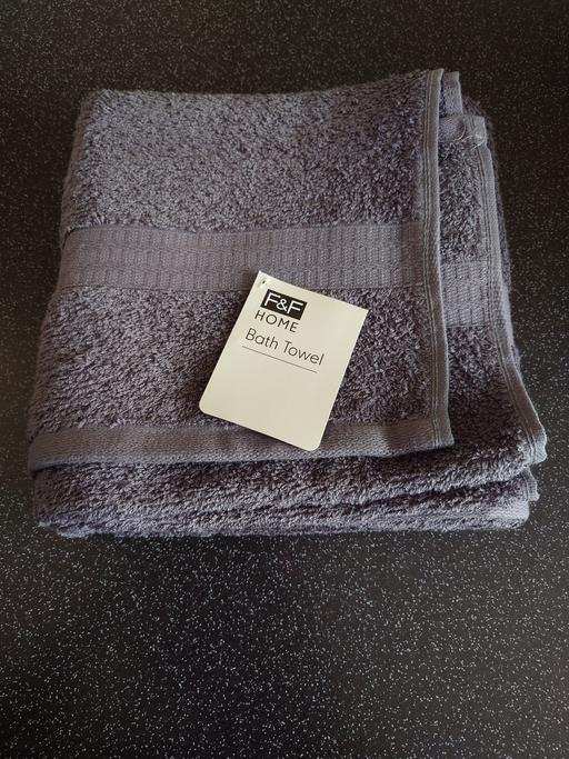 Buy & Sell Woodthorpe Charnwood - Photos for F&F home grey bath towel