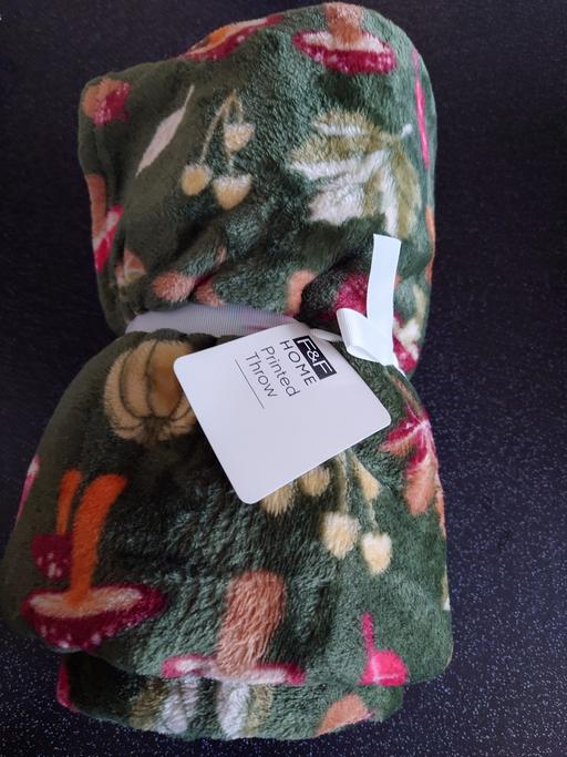 Buy & Sell Woodthorpe Charnwood - Photos for Green home printed throw