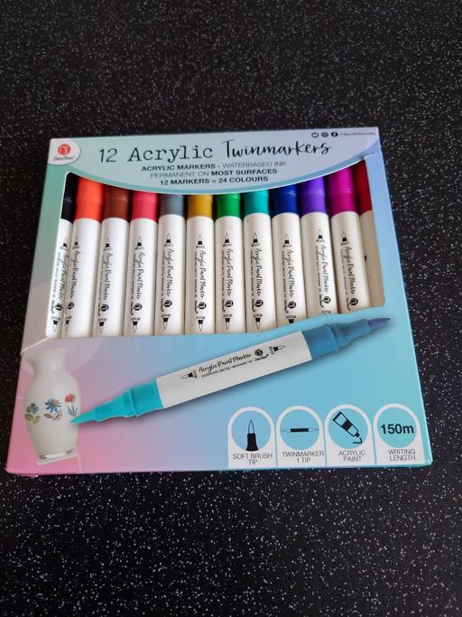 Classes Woodthorpe Charnwood - Photos for 12 Acrylic twinmarkers