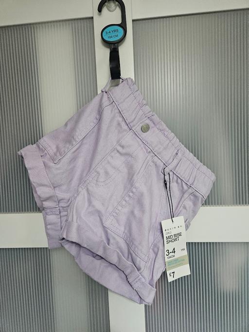 Buy & Sell Weston Point Halton - Photos for 🌟NEW🌟 Age 3-4 PRIMARK lilac denim shorts
