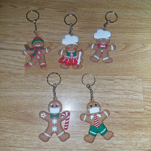 Buy & Sell Ocker Hill Sandwell - Photos for christmas gingerbread keyring x 5